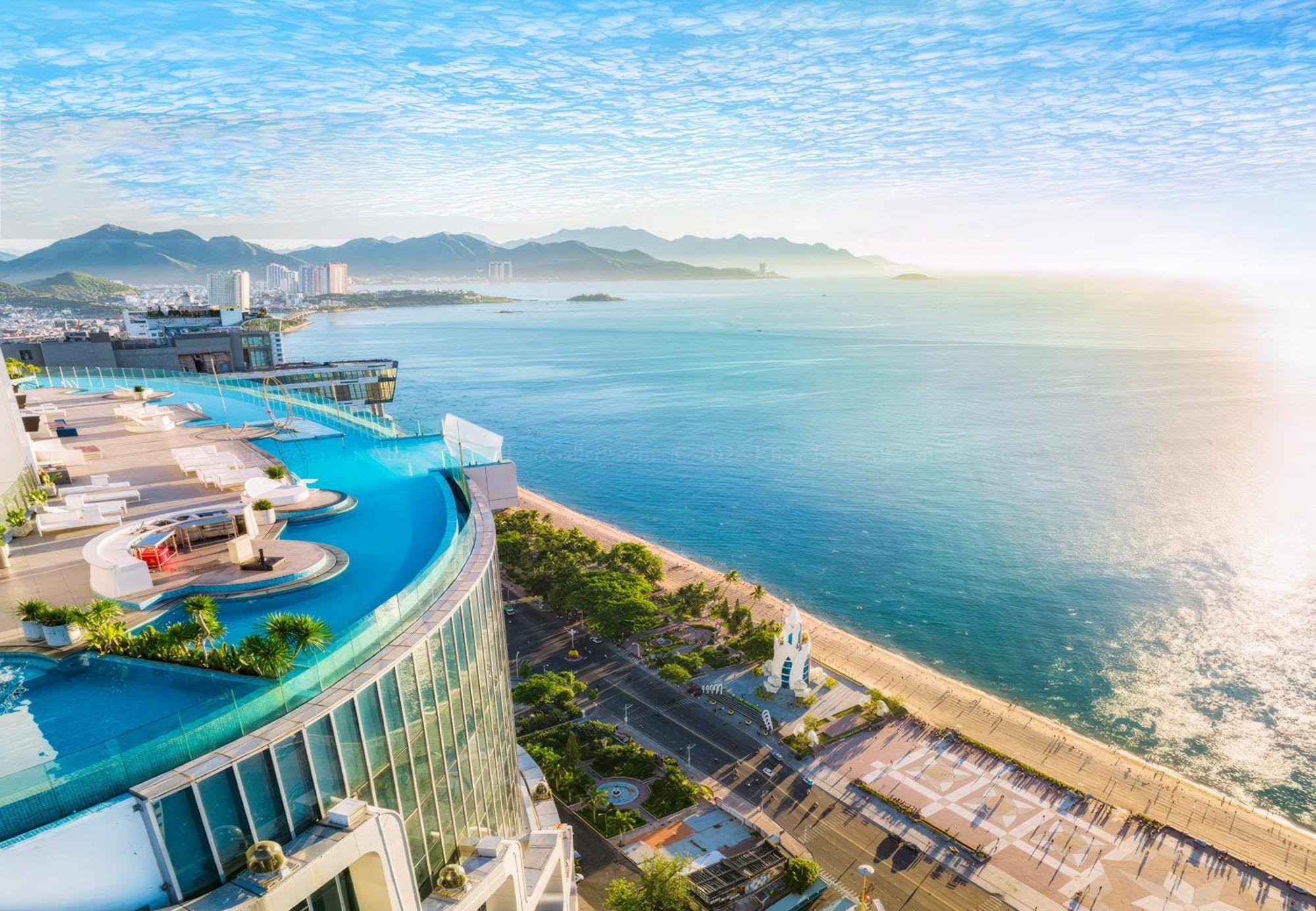 Az Five Stars Ocean View Apartment Nha Trang Esterno foto